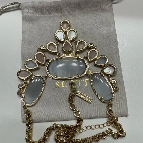 Vintage HTF Kendra Scott Livia bib necklace 💖 - Picture 4 of 4